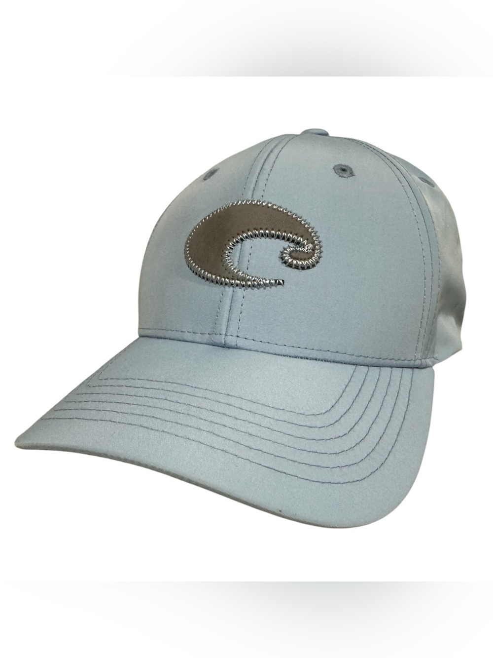 Costa Neo Performance Hat - Light Blue Adjustable Lightweight OSFM
